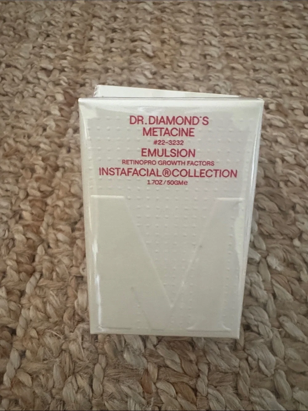 NEW Dr. Diamond's Metacine InstaFacial Emulsion Retinopro instafacial collection
